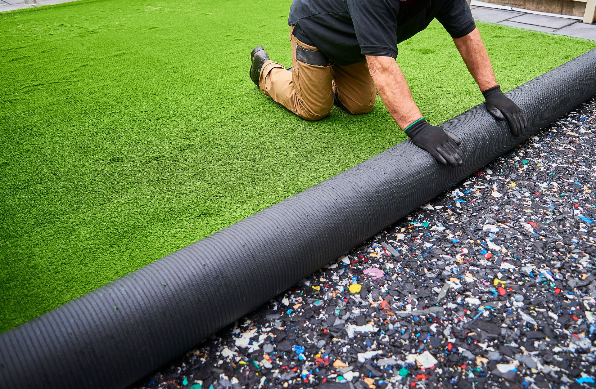 installing artificial turf